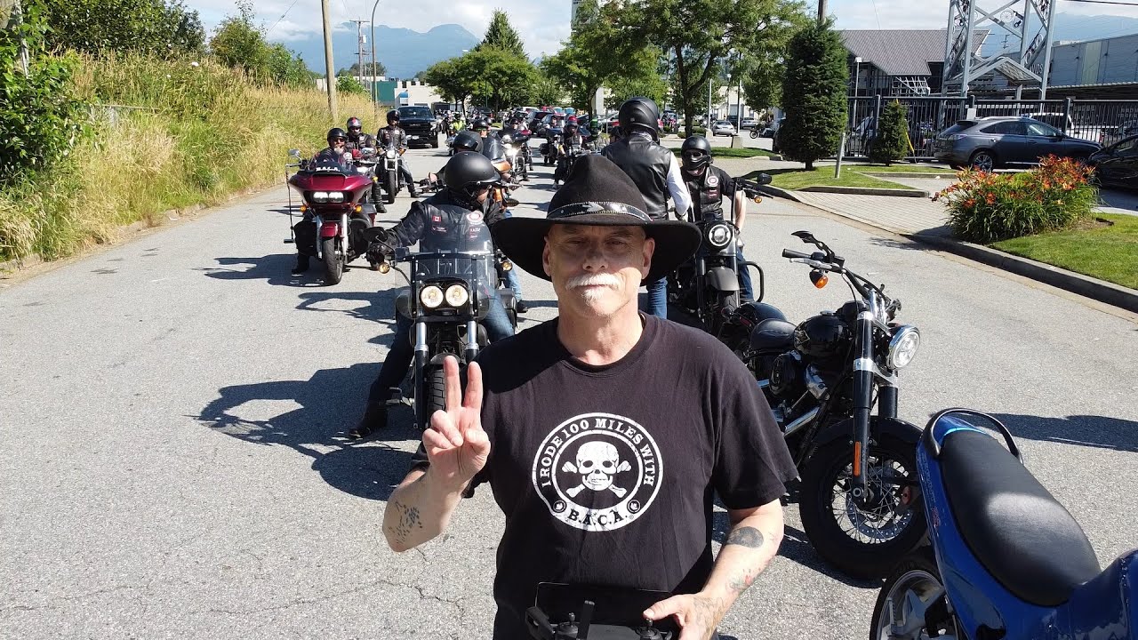 Baca 100 Mile Motorcycle Charity Ride by RSamson. July 18 2020 Bikers Against Child Abuse