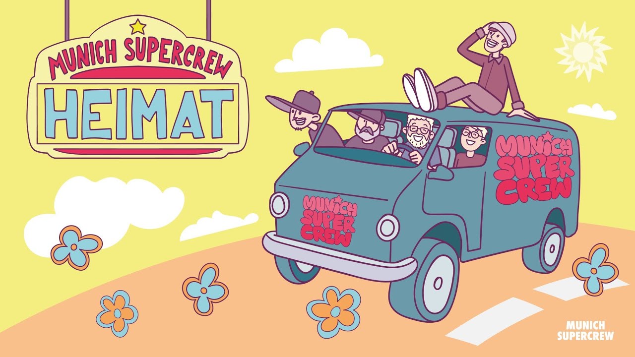 Munich Supercrew: Heimat (Official Video) | Niveau B1-B2 | Deutsch lernen | Learn German