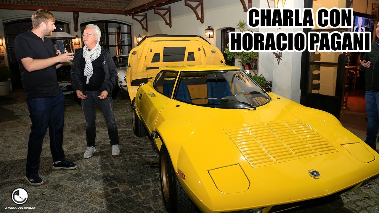 Entrevista y charla de HORACIO PAGANI en ARGENTINA