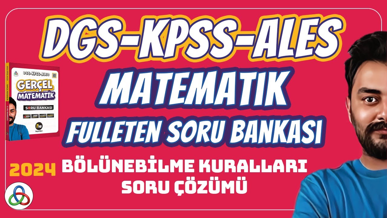 BÖLÜNEBİLME KURALLARI SORU ÇÖZÜMÜ | 2026 DGS KPSS ALES MATEMATİK SORU BANKASI