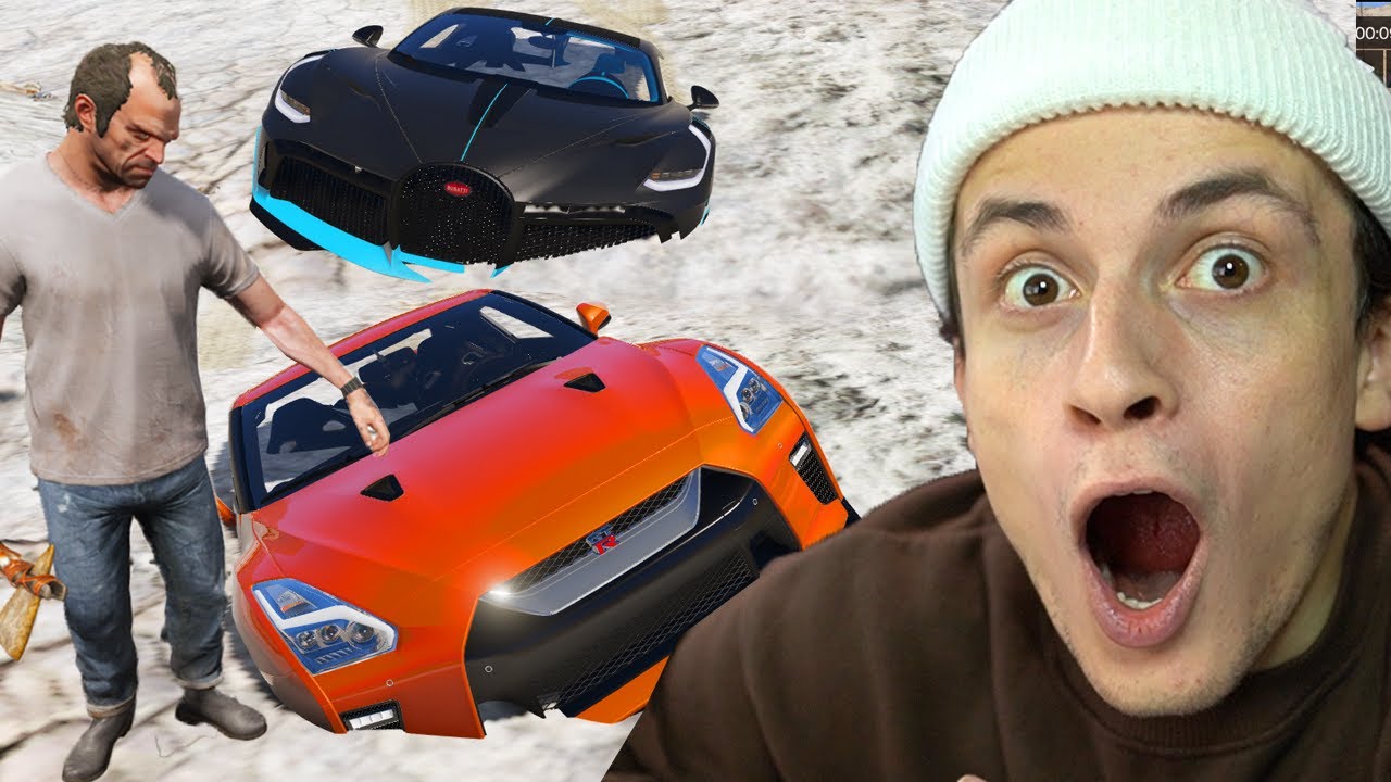 ტრევორი ეძებს მიტოვებულ ძვირიან მანქანებს GTA5 ში !