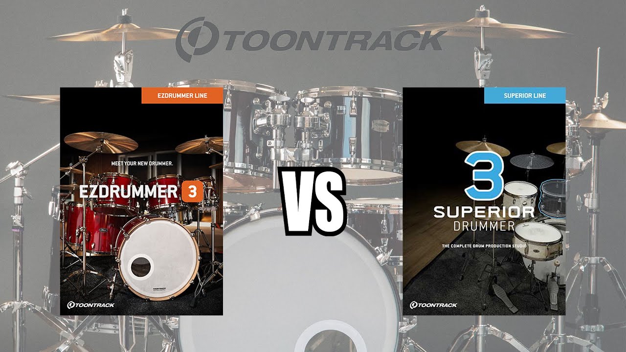 EZDrummer 3 vs Superior Drummer 3