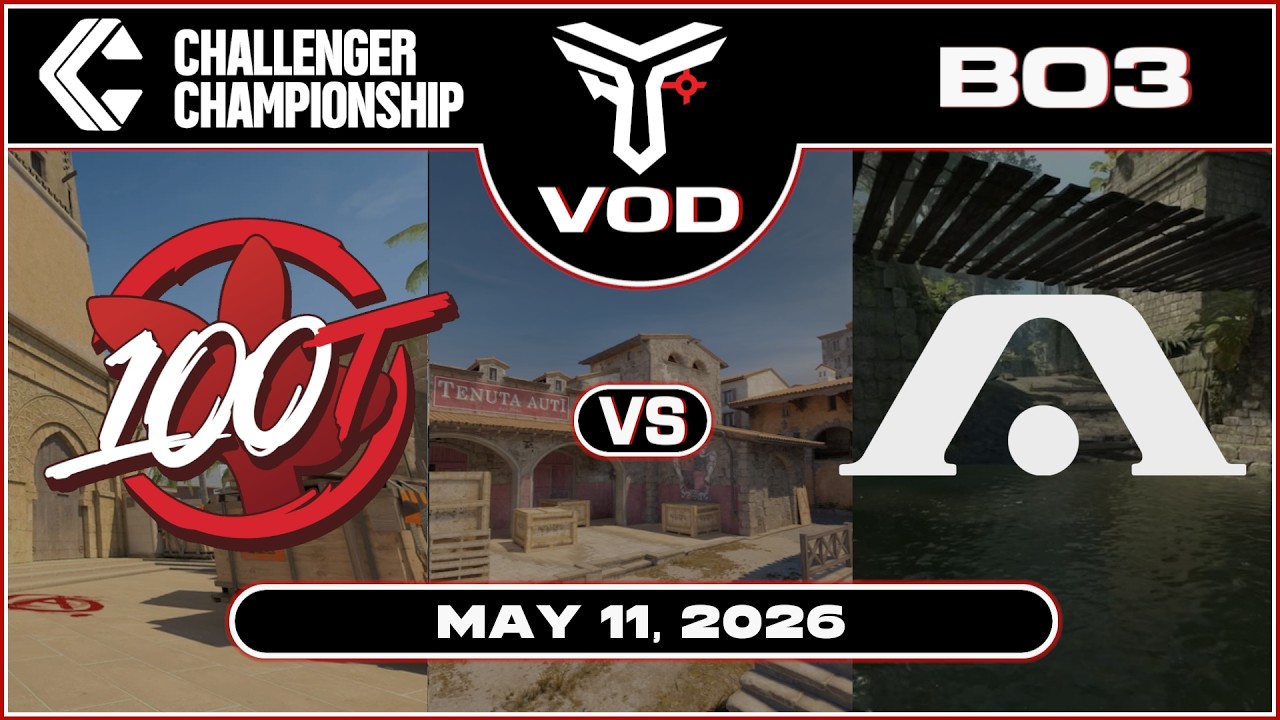 100 Thieves vs Acend | Parken Challenger Championship Season 6 | @TrottahCS  [ #cs2 #vod ]