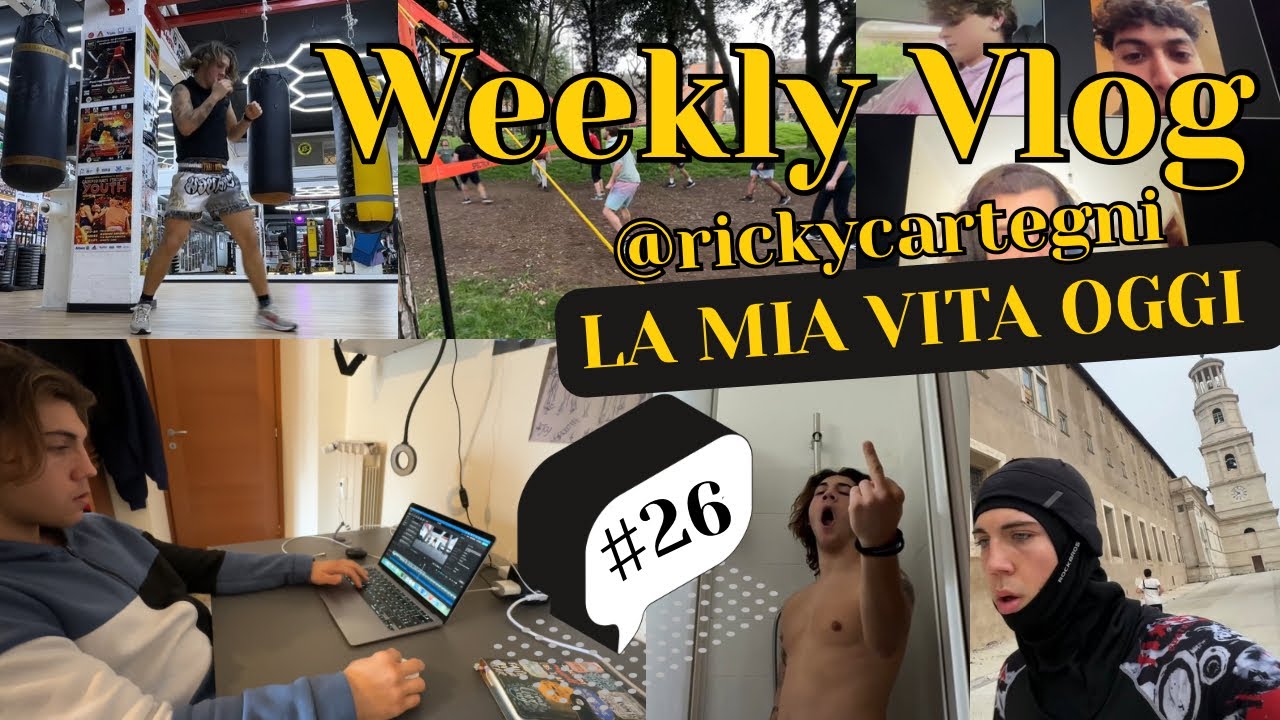 La mia vita oggi #26 | Allenamenti intensi, corsa, pugilato e un po’ di follia! 😎🔥