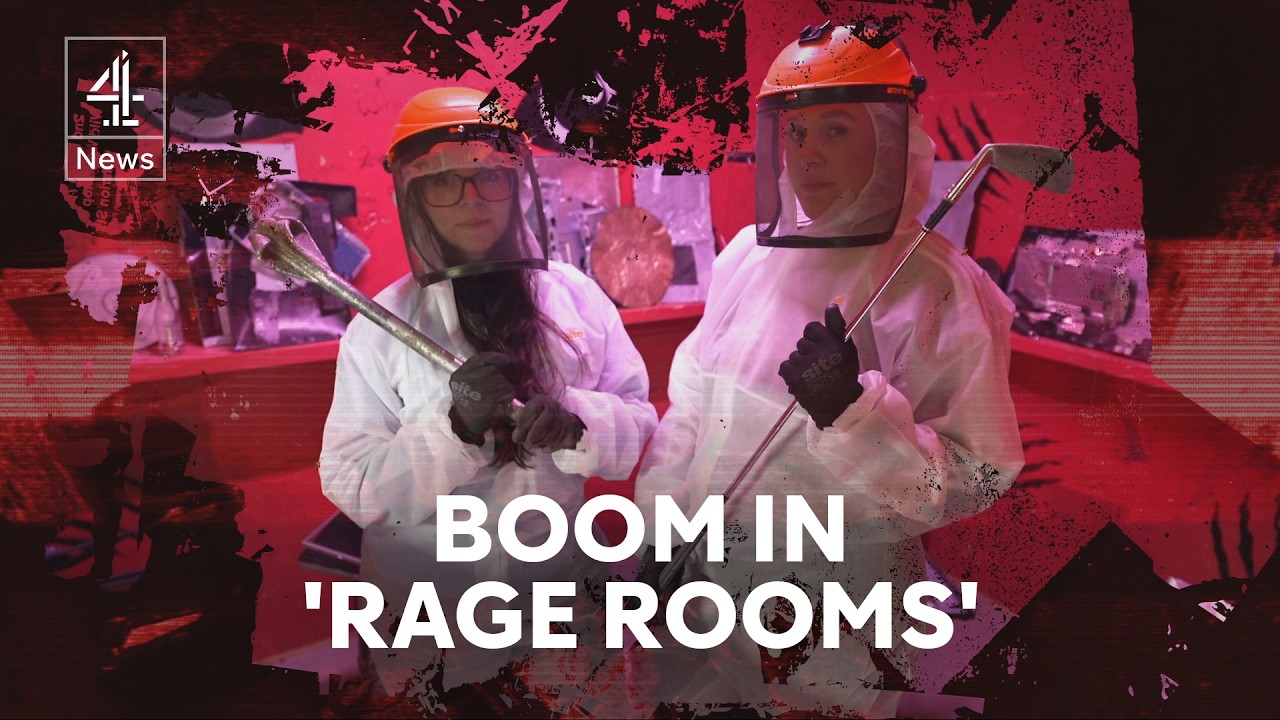 Why are &lsquo;Rage Rooms&rsquo; so popular with women?