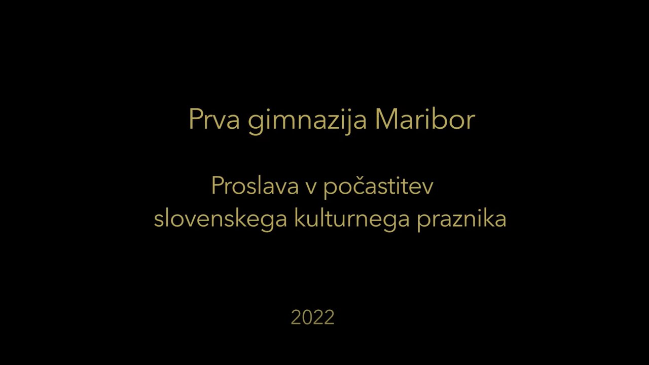 PRVA GIMNAZIJA, PREŠERNOV DAN