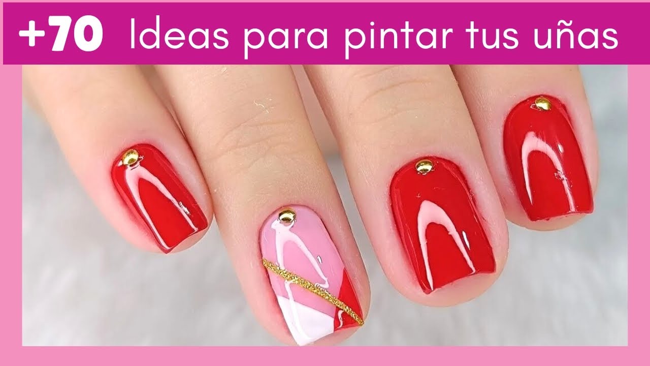 Ideas para UÑAS CORTAS decoradas 2024 fáciles, sencillas y bonitas
