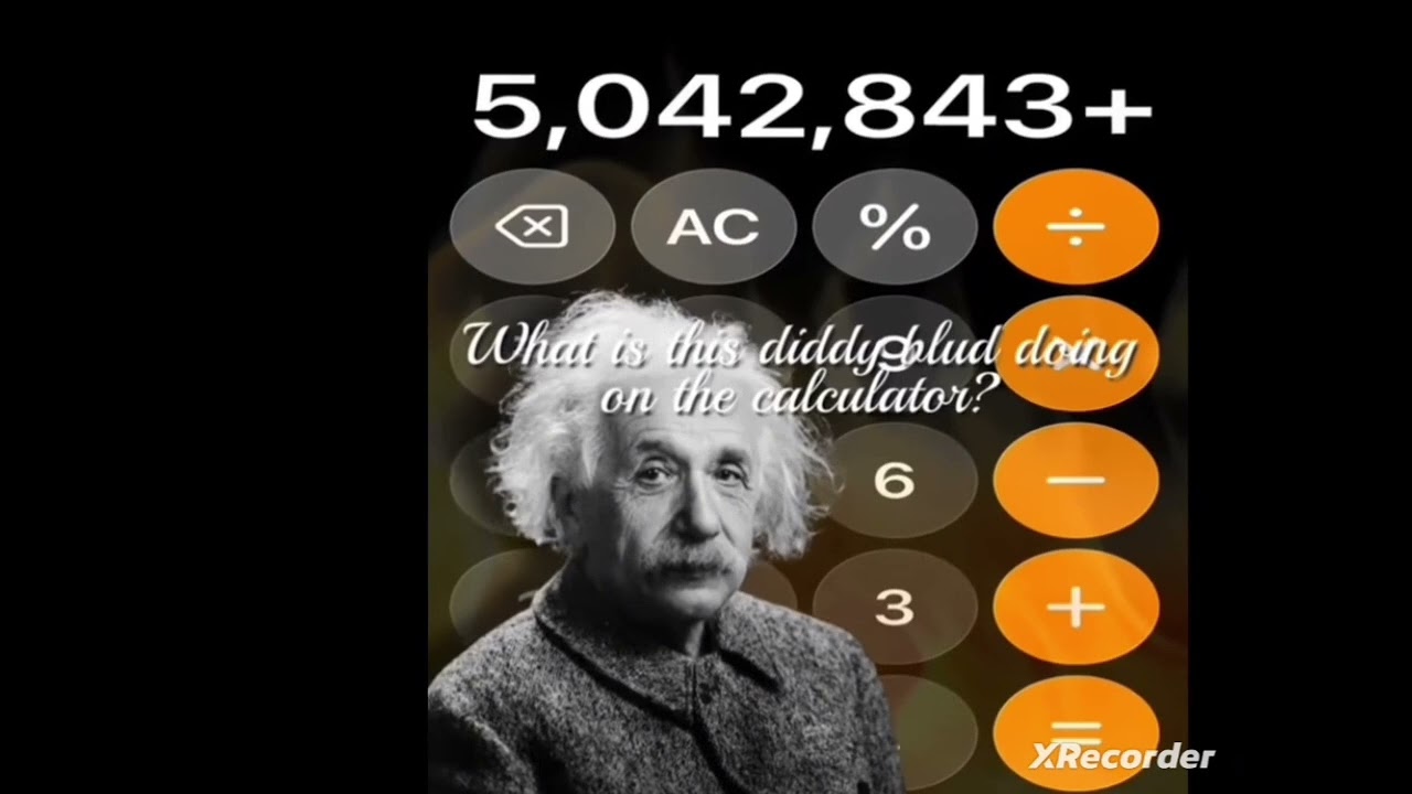 Diddy blud on the calculator [super slowed]