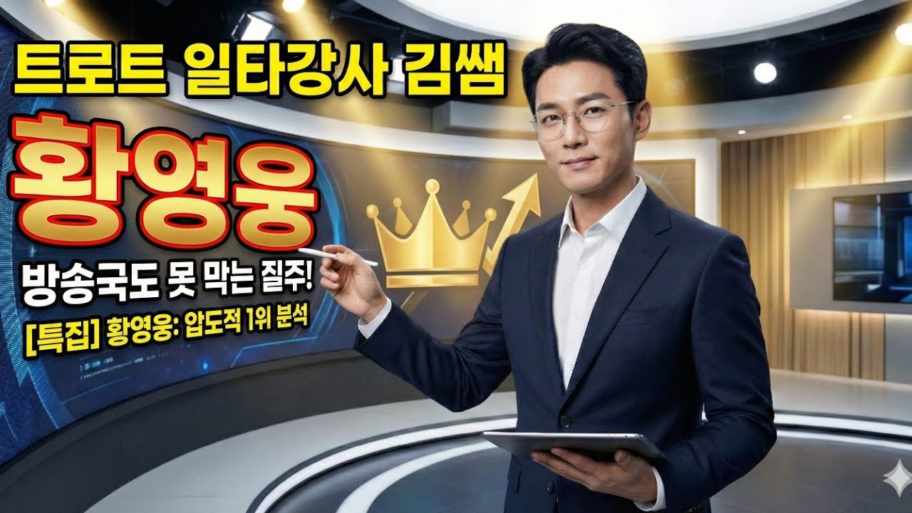[특집] "황영웅, 방송국도 못 막는 질주" 트롯 일타강사가 분석한 '진짜 돈과 권력' (ft. 미스트롯3)
