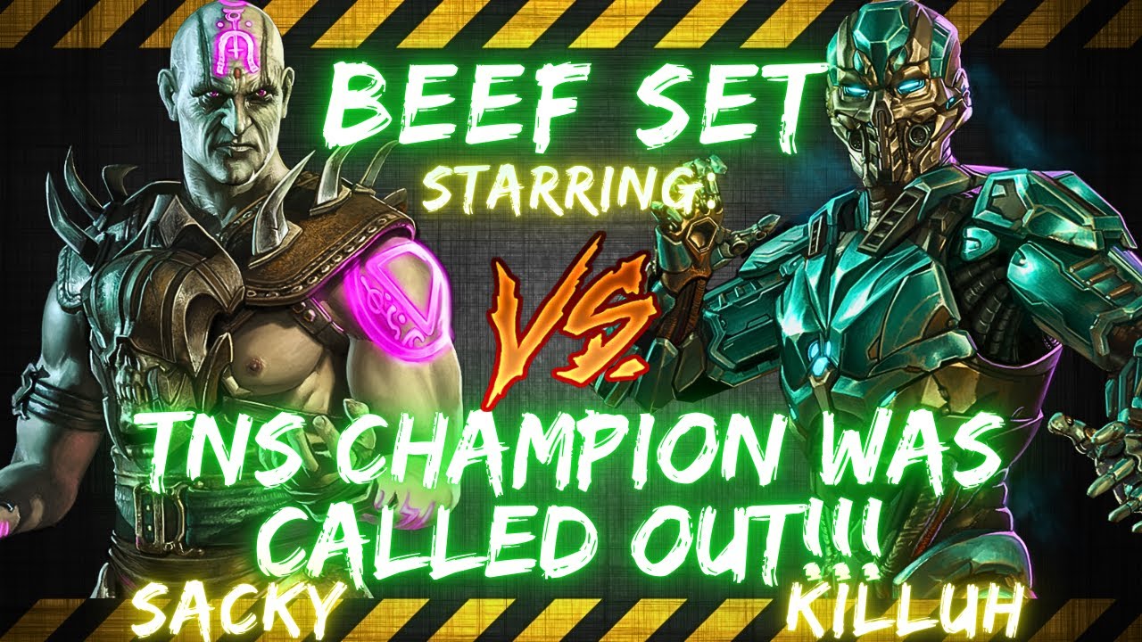BEEF SET ft. Sacky vs Realkilluh | TNS CHAMPION WAS CALLED OUT!!! 🎤👀🔥😱