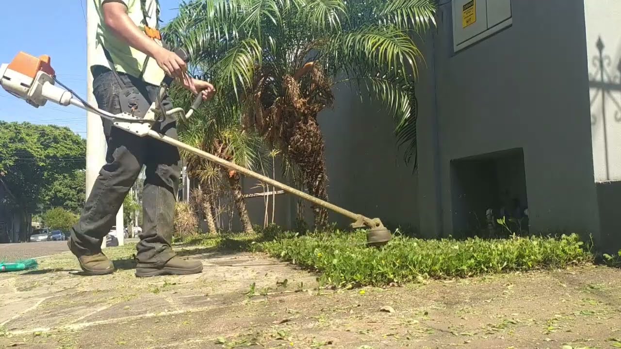 COMO PODAR GRAMA AMENDOIM