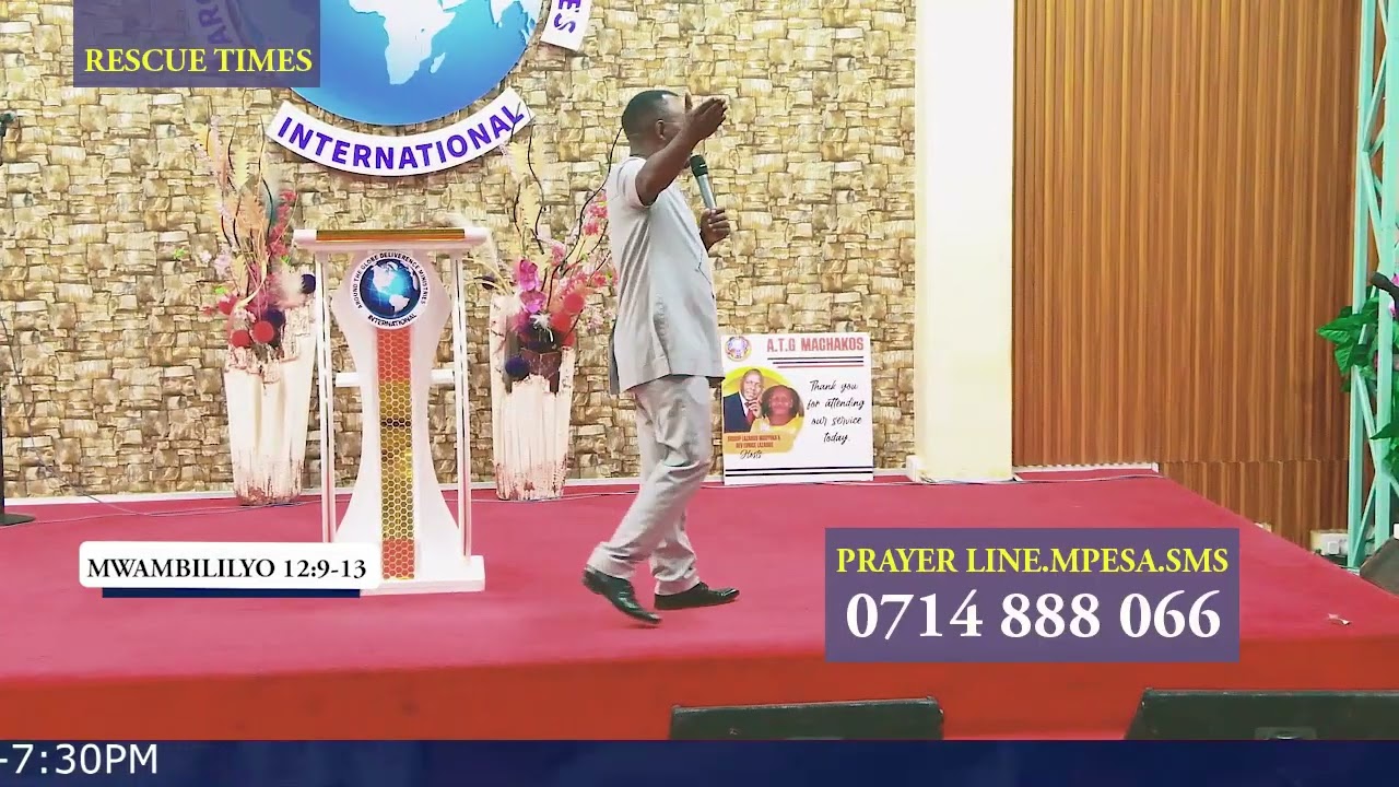 KIKAMBA SERVICE BY BISHOP LAZARUS MUSYOKA 