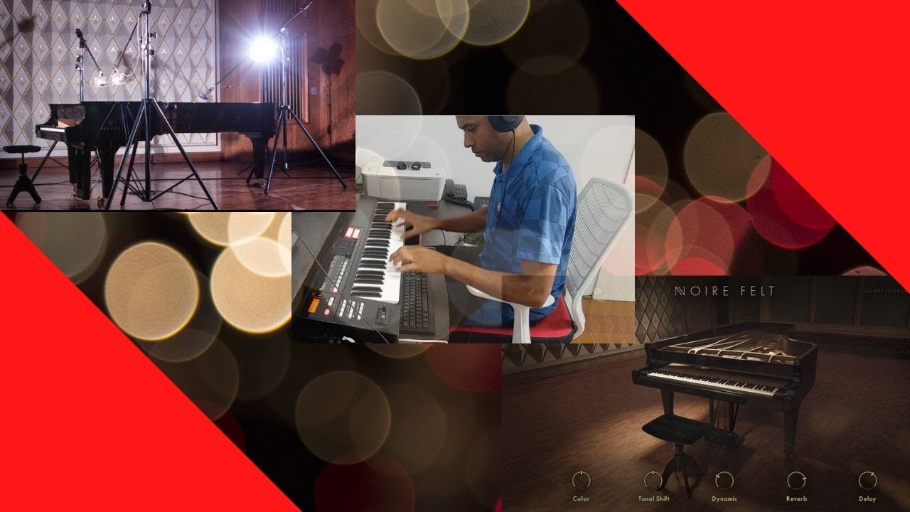 Native Instruments NOIRE piano demo