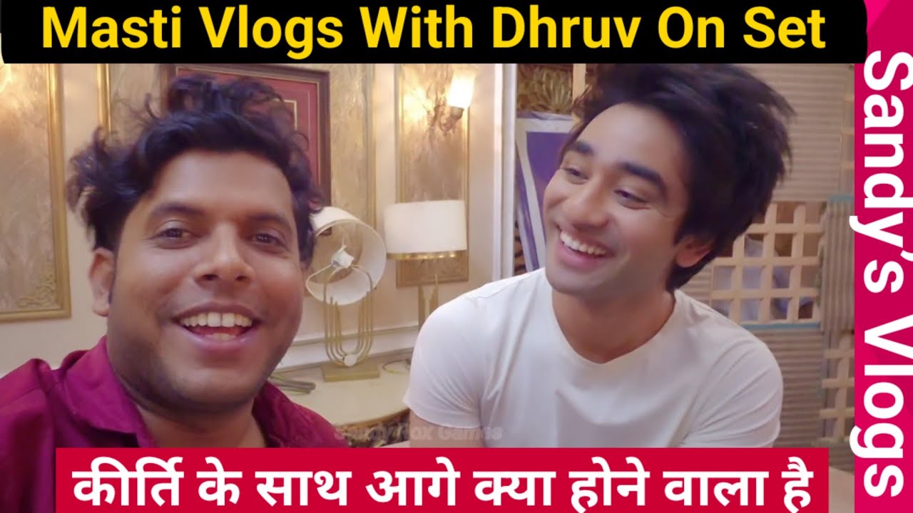 Dhruv Ke Saath Full Masti 😄 | Sandy Birthday Planning 🎂 | Jaane Anjaane Set BTS 🎥