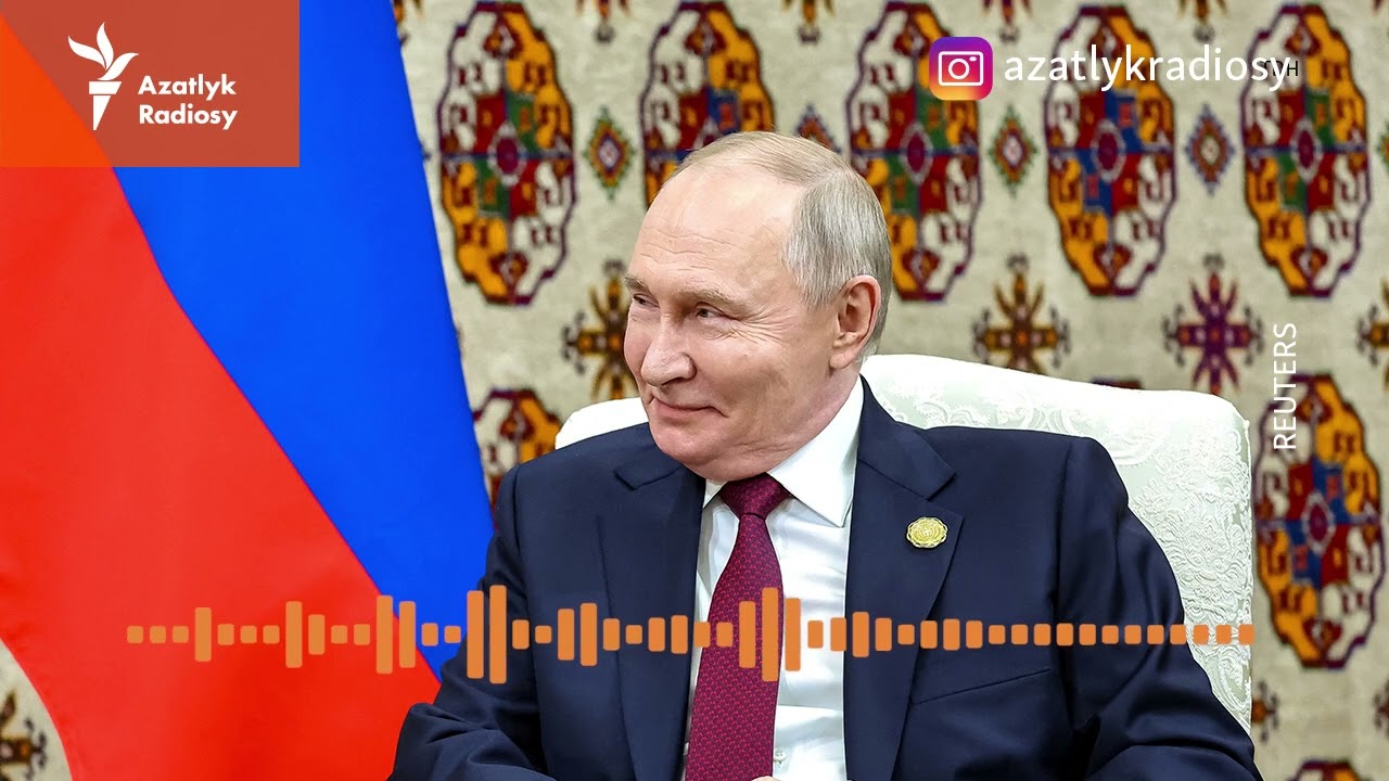 Putin Aşgabatda geçýän forumyň çäginde Eýranyň, Türkiýäniň liderleri bilen duşuşdy