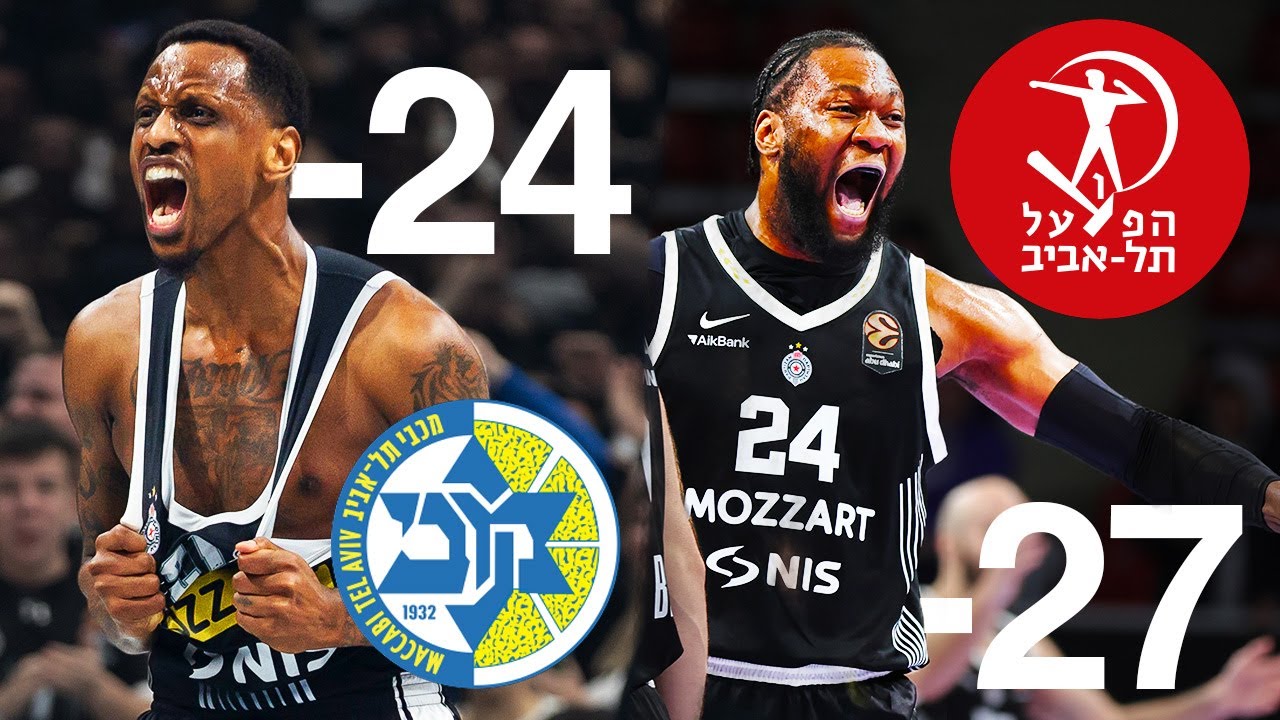 2 BIGGEST COMEBACKS in Partizan EuroLeague HISTORY I -24 vs Maccabi & -27 vs Hapoel