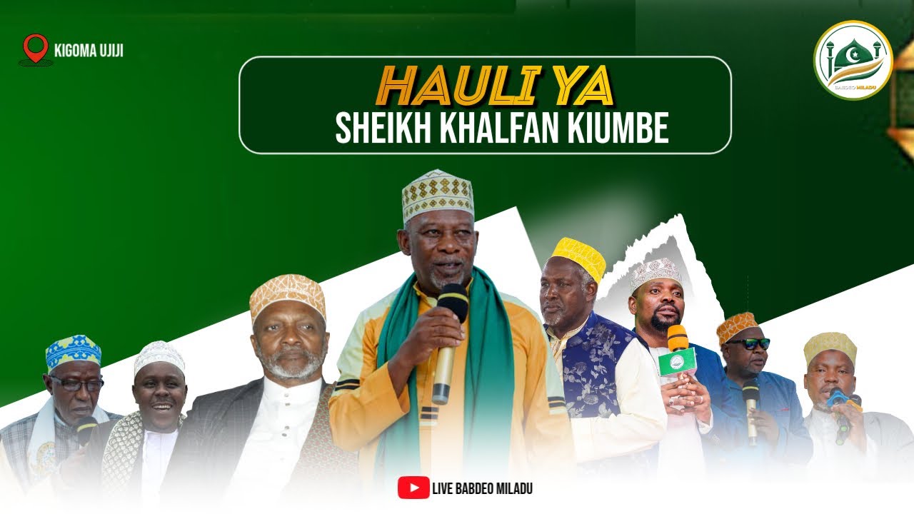 🔴LIVE HAULI YA SHEIKH KHALFANI KIUMBE KIGOMA UJIJI 2026