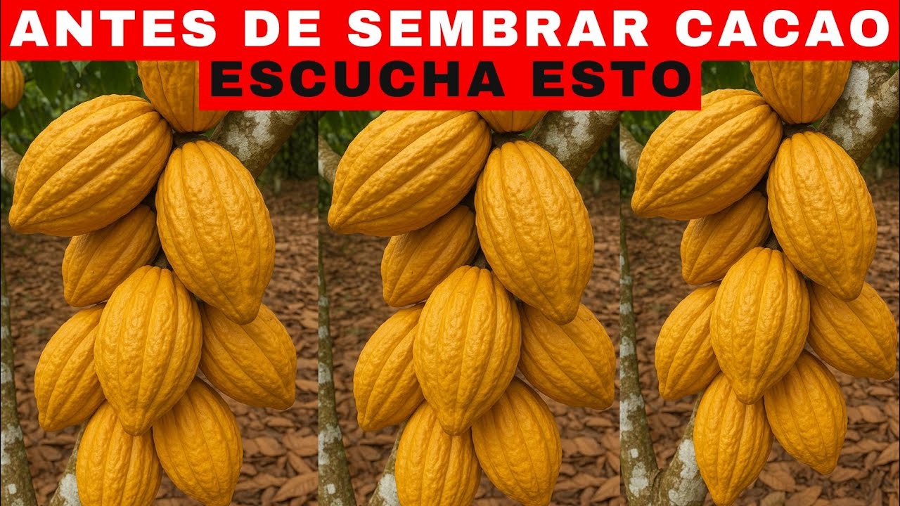 Cacao: Antes de SEMBRAR CACAO, Tienes que SABER esto (Casi nadie te lo dice)