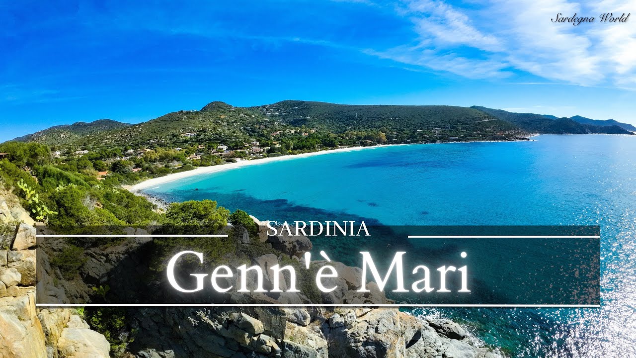 Spiaggia di Genn'è Mari - Torre delle Stelle  [ 4K ] Sardegna World by drone