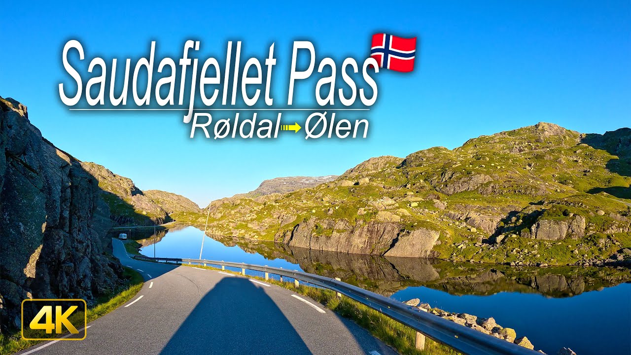 Breathtaking R&oslash;ldal&rarr;&Oslash;len Mountain Road Drive via Saudafjellet Pass on Fv520 | Norway 🇳🇴