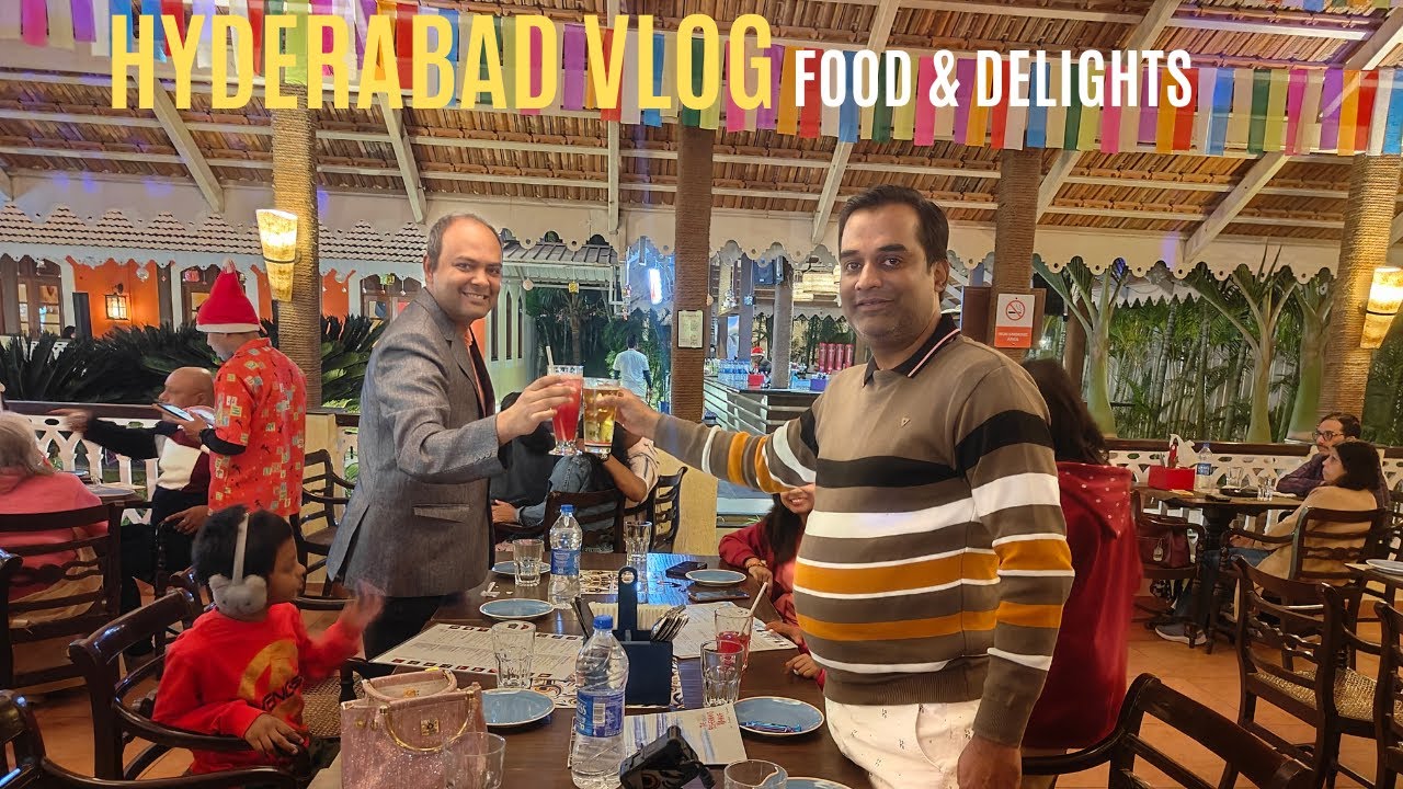 Hyderabad Food Delights | Train Restaurant 🥳