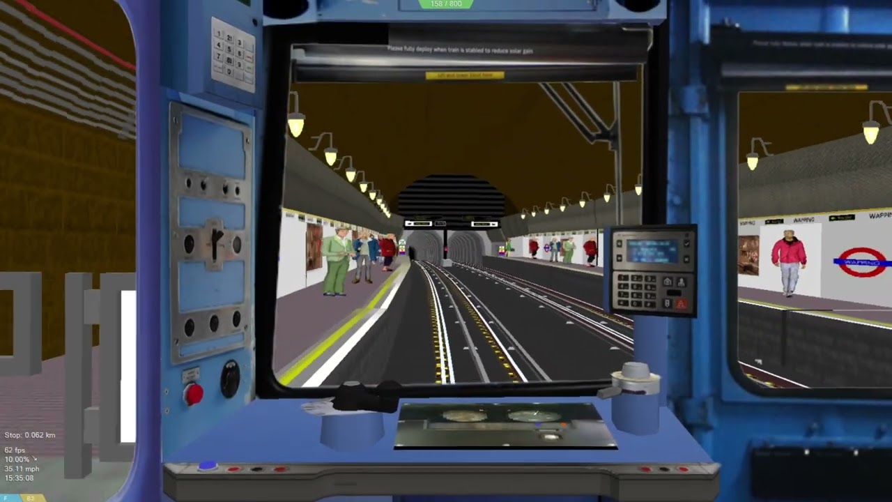 OpenBVE East London Line (Arcade Mode): Shoreditch - New Cross Gate