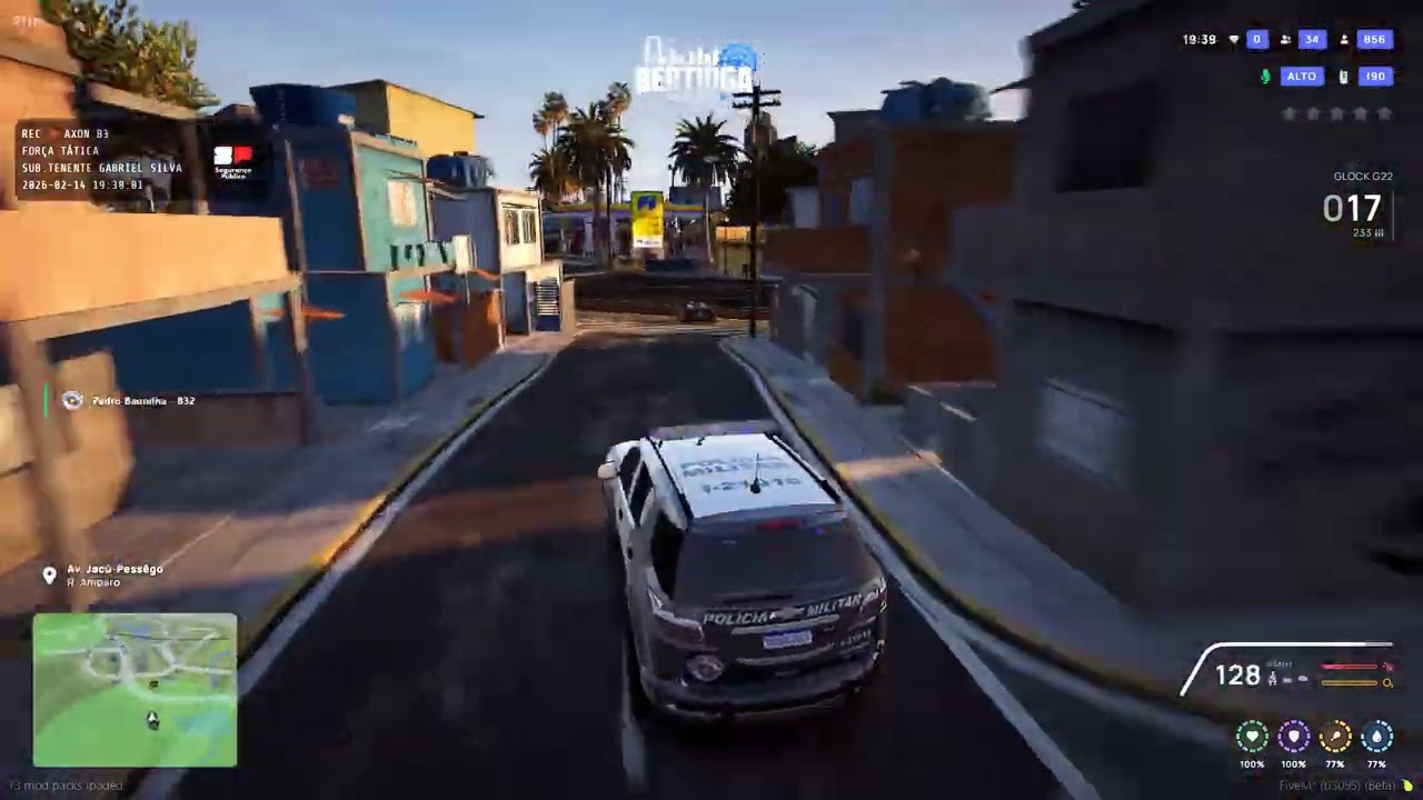 Pinote em Guarujá!!!! NineF2 Acionou o Táticão do 21° BPM/I!!!!