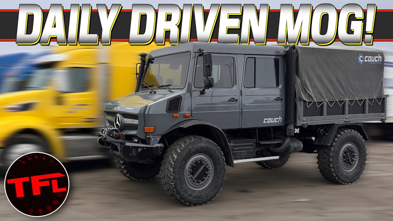 Можно ли ездить на Mercedes Unimog каждый день? Вот как это выглядит!