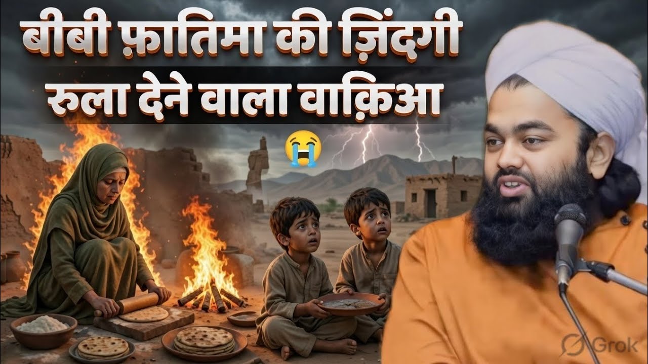 बीवी फातमा की जिंदगी रुला देनी वाला वाक्या #yutubeviralvideo #mufti #aminulqadri_like_and_subscribe 