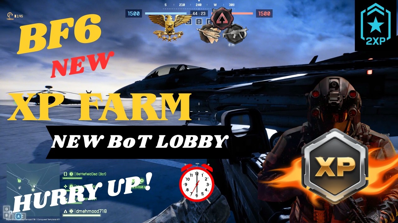 BF6 NEW ✅ AFTER PATCH SOLO  XP  GLITCH ! WEAPONS & TANKS