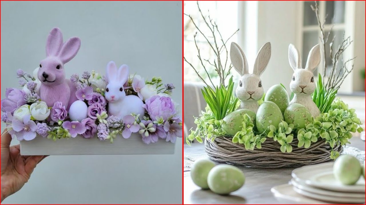 Beautiful Easter Centerpiece Ideas for Your Spring Table||DIY Easter Table Centerpieces #trending 