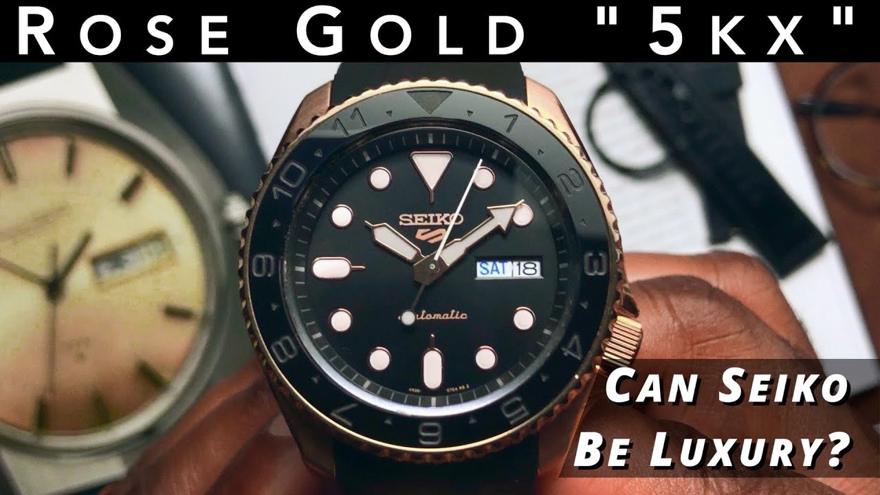 Seiko SRPD76 Review - The Rose Gold 