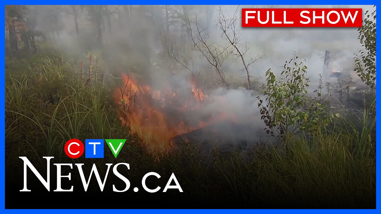 Лесные пожары приносят дым, пепел и не только | CTV News Northern Ontario в 6 часов вечера от 15 ...