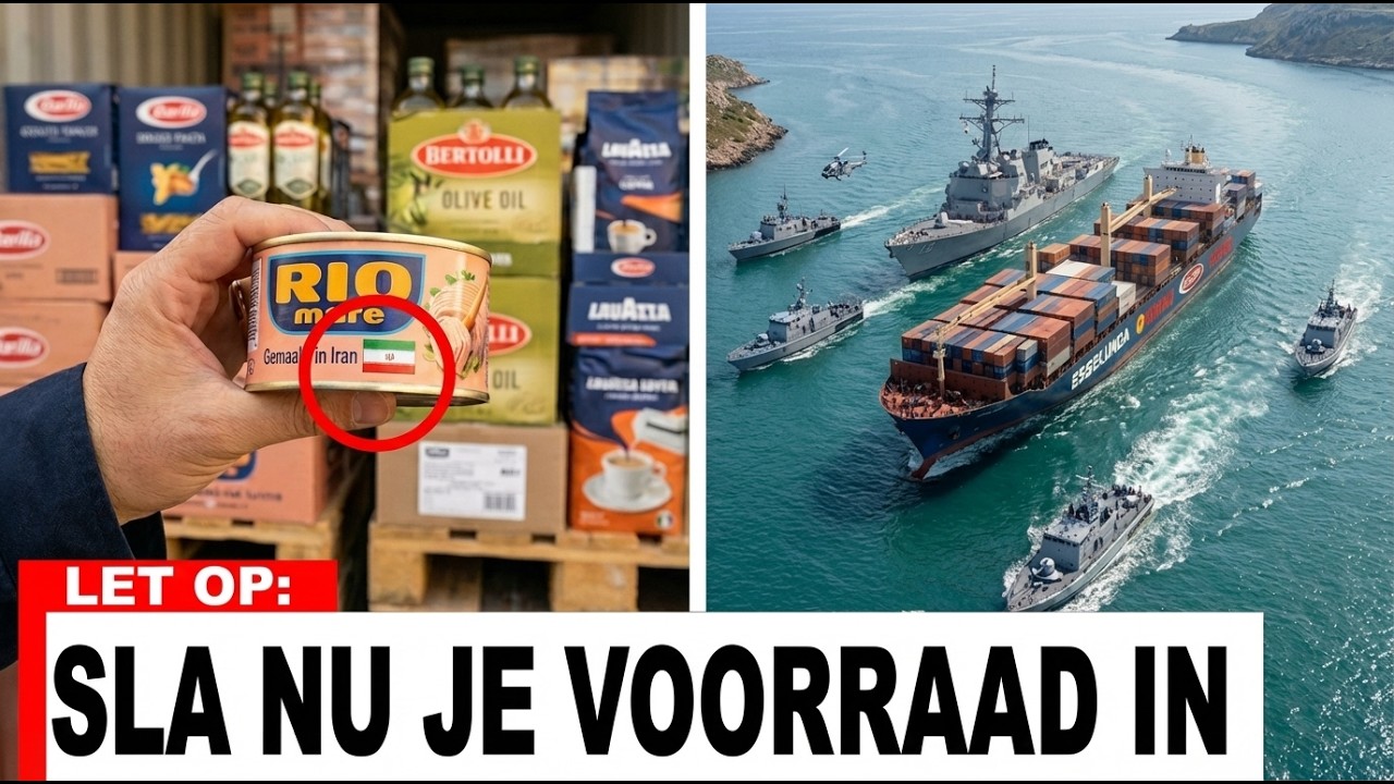 15 Voedingsmiddelen Die Nederland Niet Meer Zullen Bereiken (Schepen Geblokkeerd Door Iran)