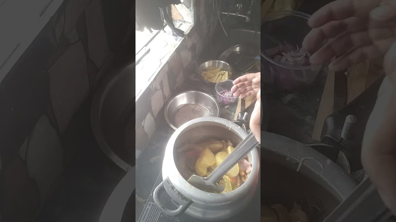 ### chicken curry in cooker to save gas short cut recipe mst try#likesharesubscribe 
