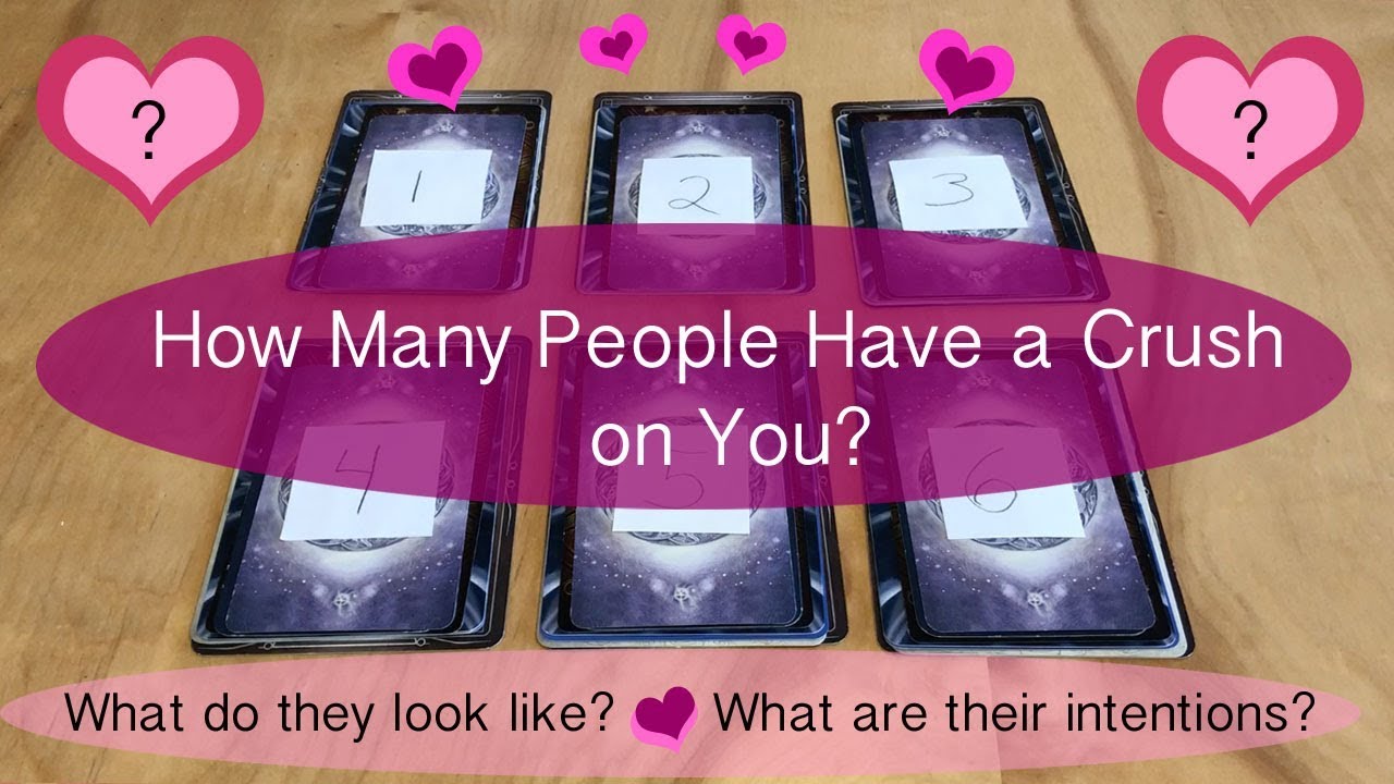 How Many People Have a Crush On You?  What do they look like?  What are their intentions?