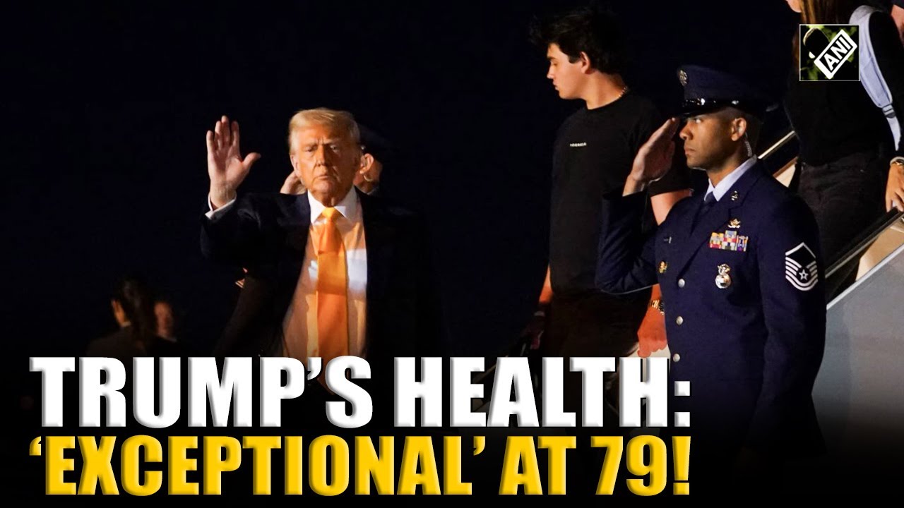 Amid health concerns, White House Doc says Trump, 79, has 'cardiac age' of 65-year-old