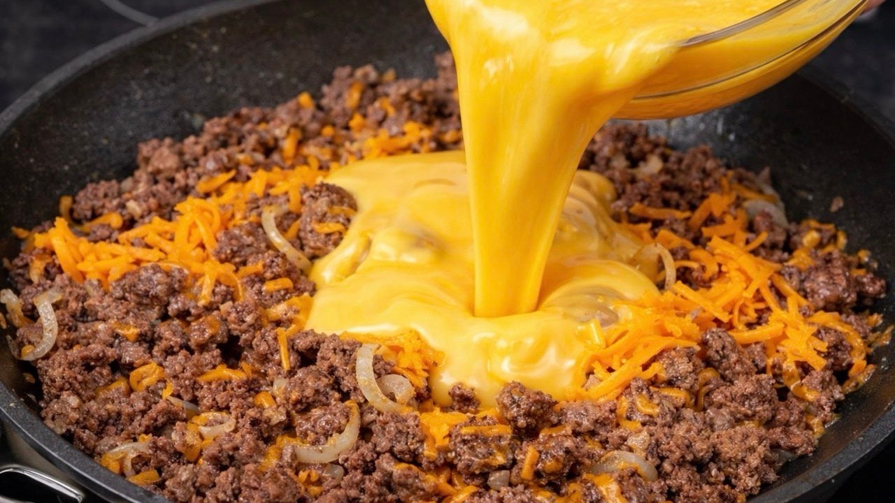 Unglaubliches Hackfleischgericht hat eine Million Herzen erobert! Hackfleisch Ei Rezept!