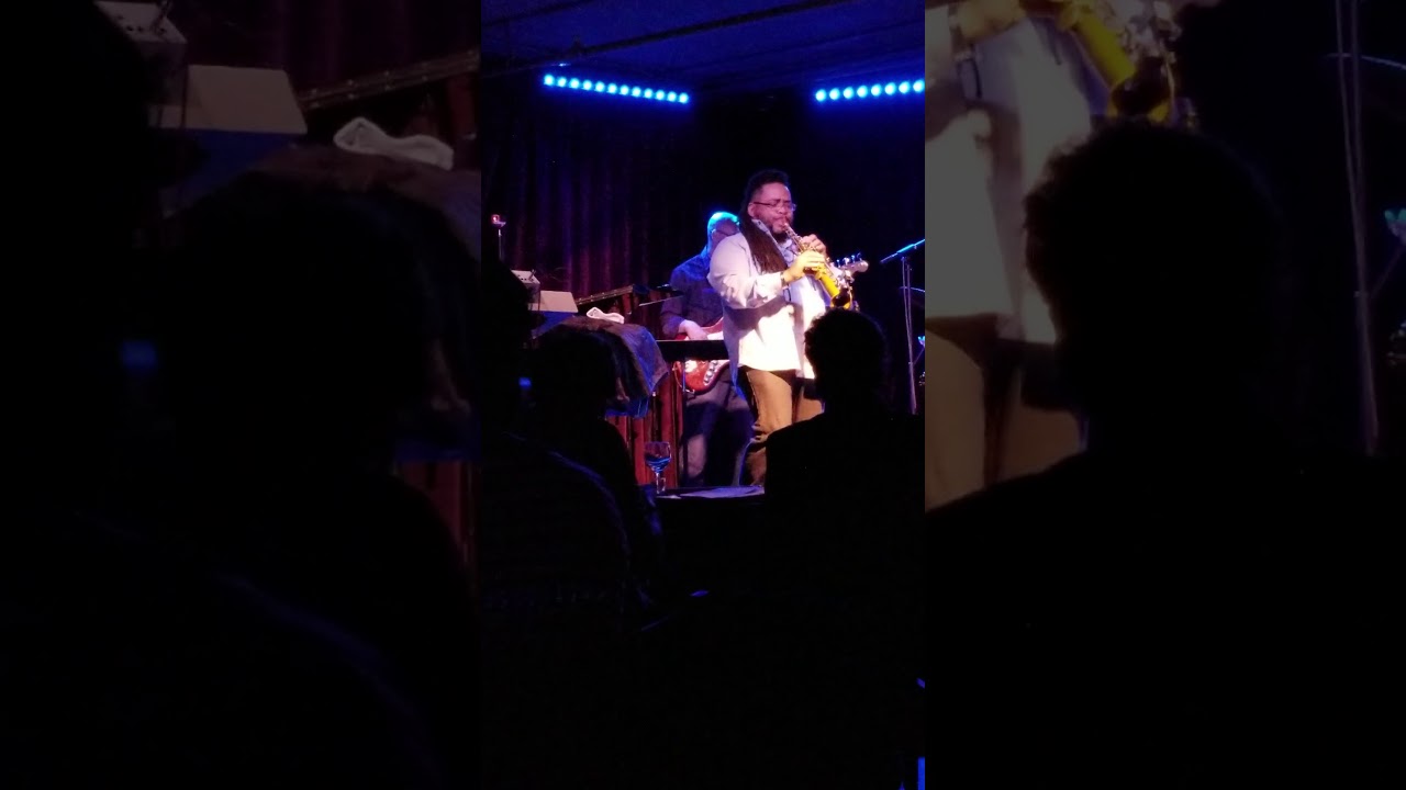 Playing Where were you when I needed you last winter by Stevie Wonder at Blu Jazz in Akron, Ohio