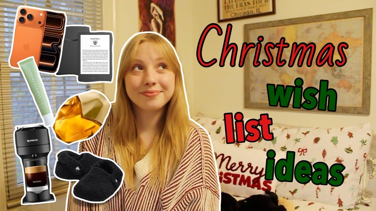 Мой список рождественских желаний 2025! + идеи для вашего списка🎄