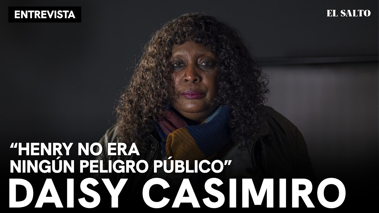 Daisy Casimiro: “Un policía mató a mi hijo Henry”