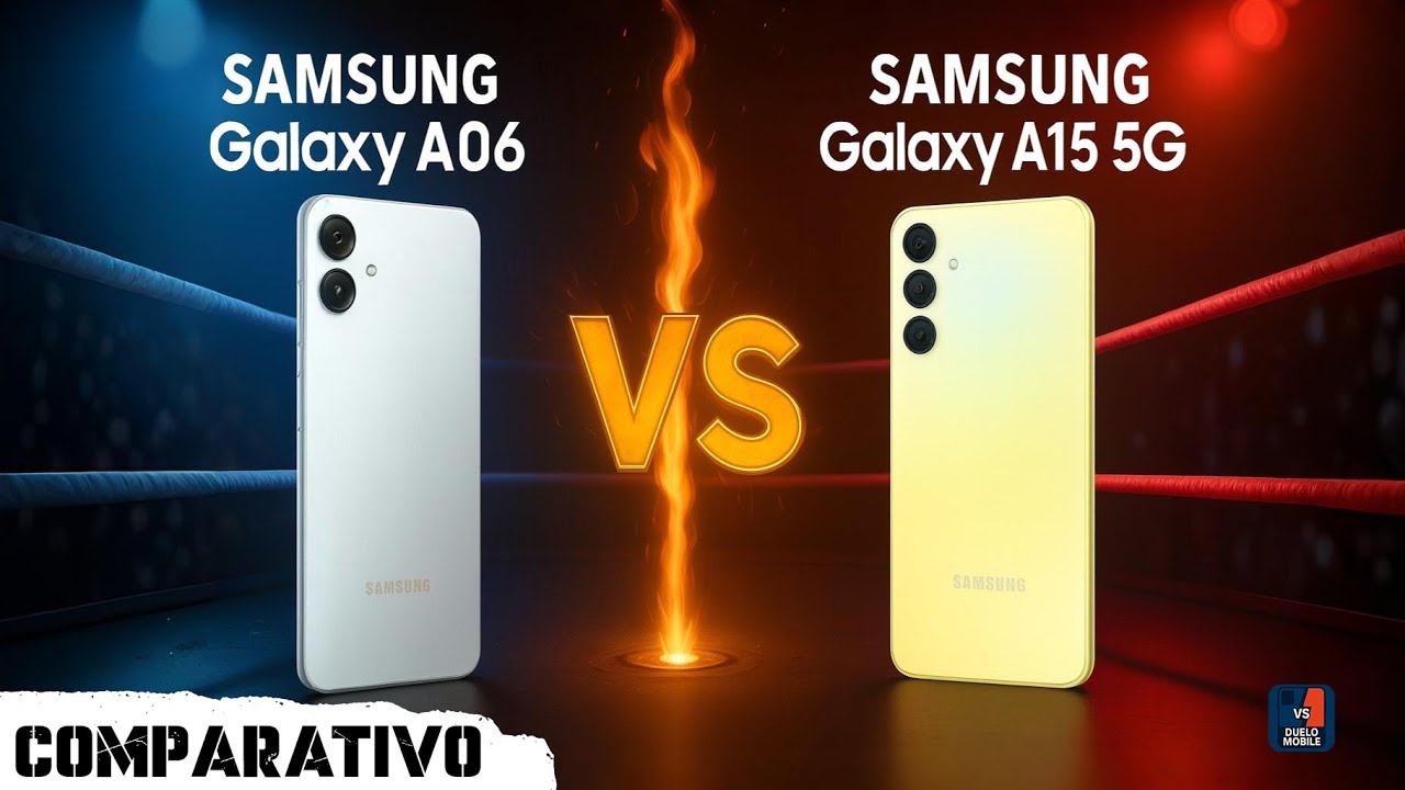 SAMSUNG GALAXY A06 5G vs A15 5G: Qual o Melhor Samsung Barato? |   Review Completo
