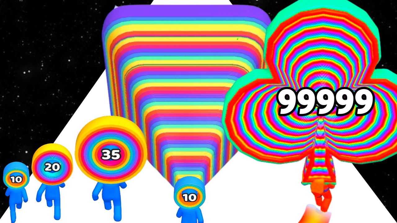 Layer Man vs Count Master - Satisfying Mobile Gameplay (Android, iOS) New Update