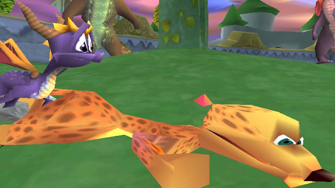 Прохождение Spyro 3: Year of the Dragon (PS1) — вступительная заставка