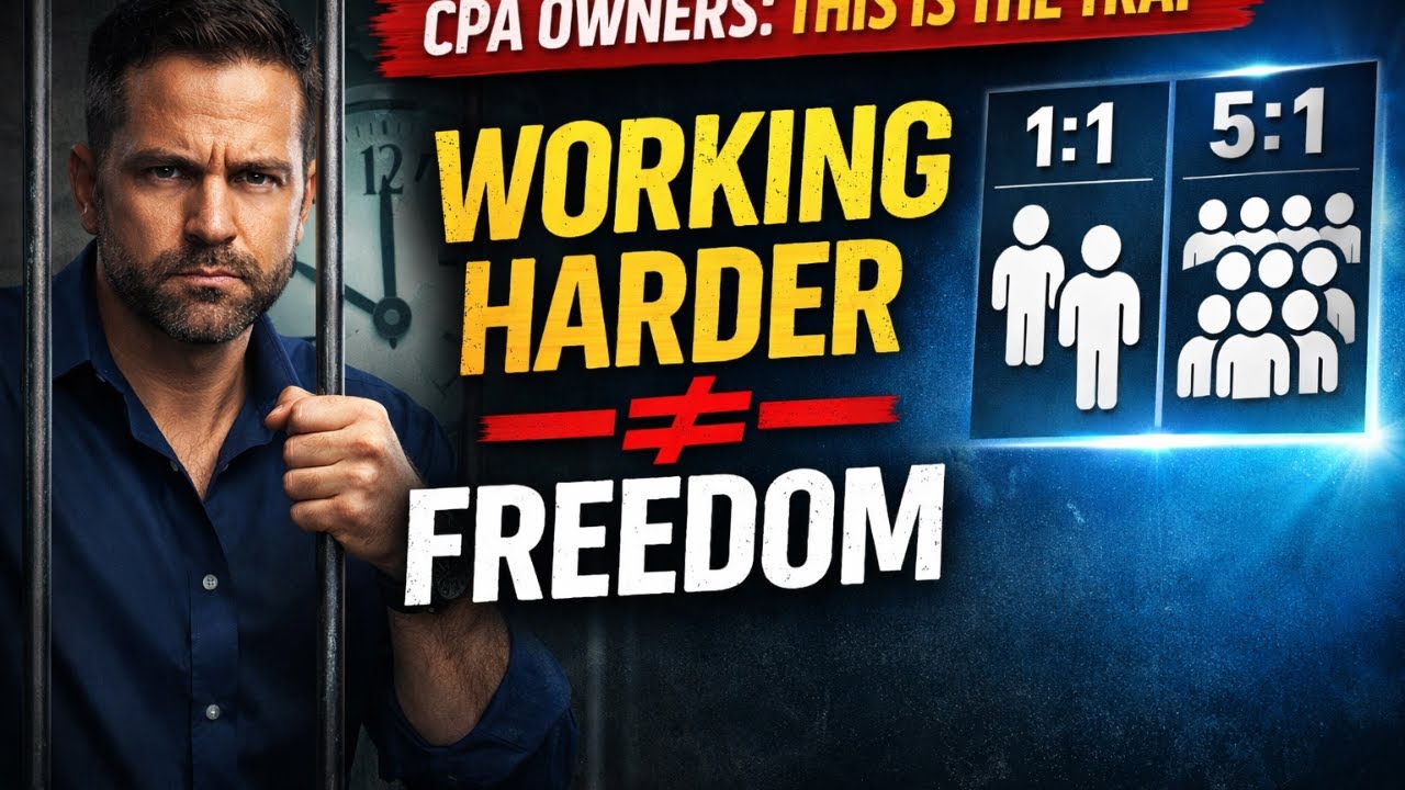 Billing More Hours Is a Prison for CPA Owners