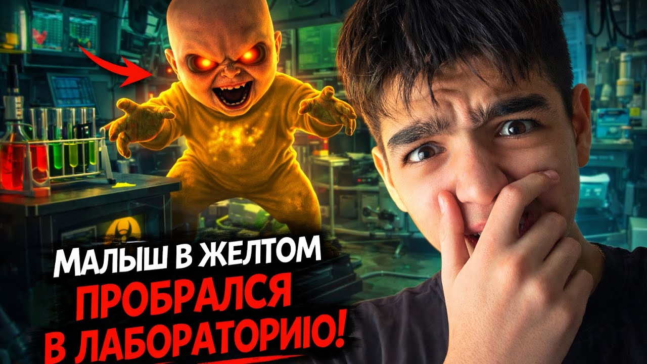 Малыш в желтом пробрался в лабораторию и пытается меня убить!