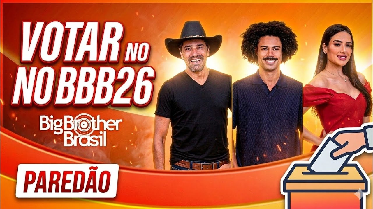 COMO VOTAR no bbb 2026 PELO CELULAR PAREDÃO 26