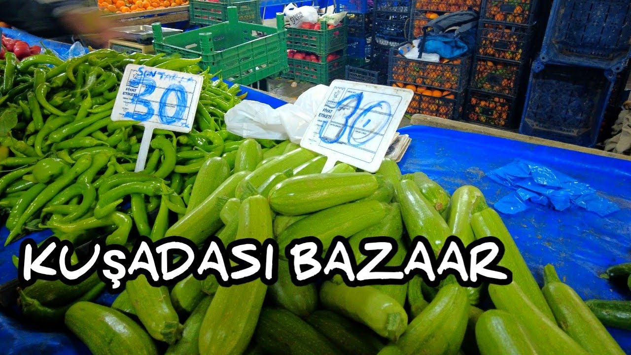 KUŞADASI BAZAAR DAY 🇹🇷 | A day in Life as Local Living in Kusadasi T&uuml;rkiye