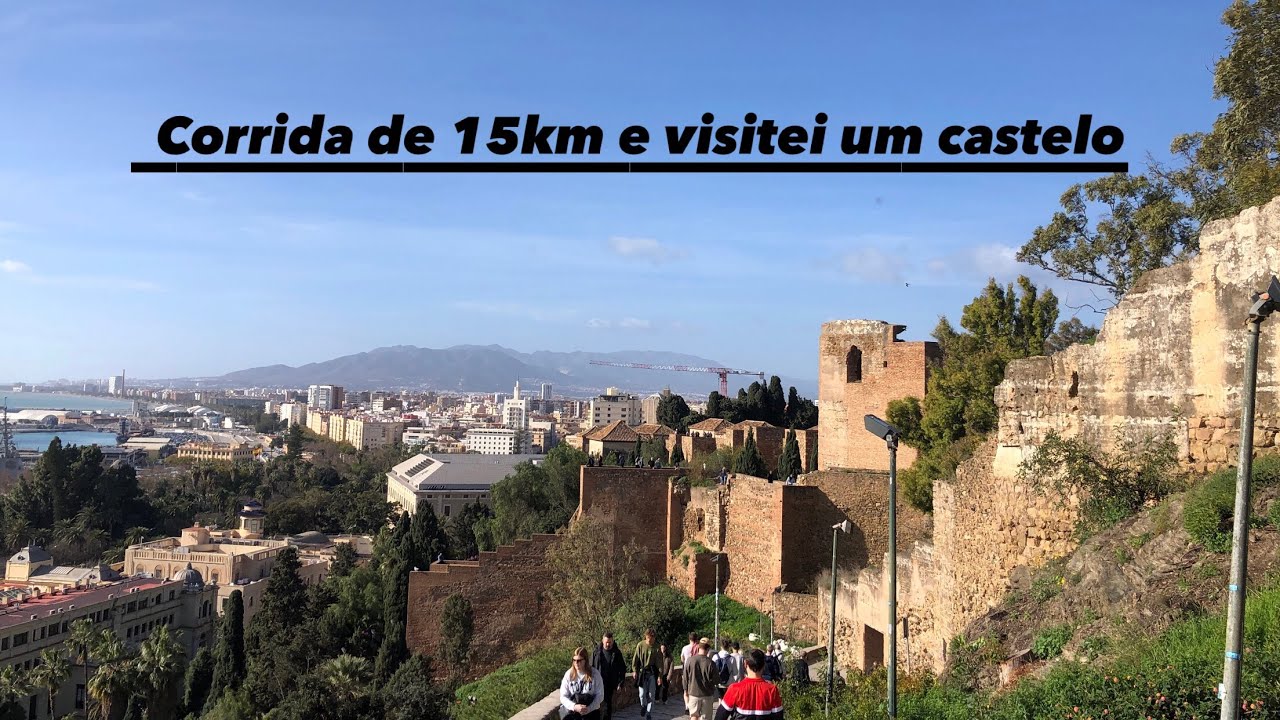 CORRIDA DE 15km😱+ CASTELO🏰 15km run to a castle...
