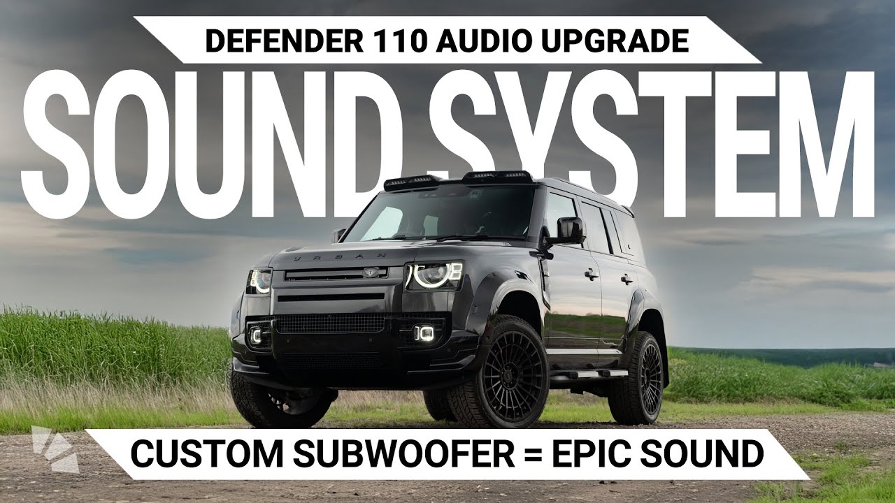 Land Rover Defender 110 Full Audio Upgrade + Custom Subwoofer Installation | Car Audio